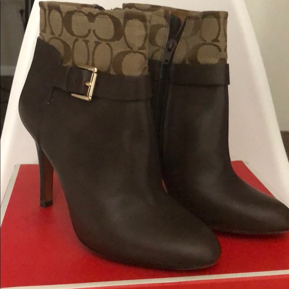 Coach booties
